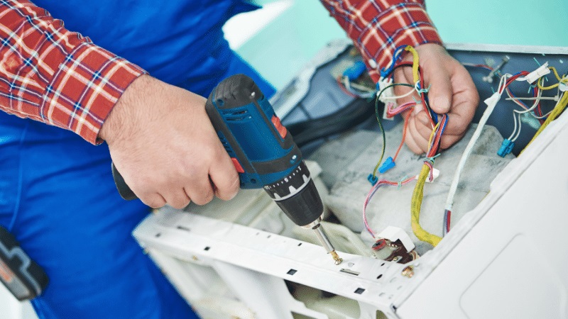 Büyükçekmece Beko Beko çamaşır makinesi kart tamiri – Su almama arızası orijinal parça ile giderildi. - Teknik servis örneği